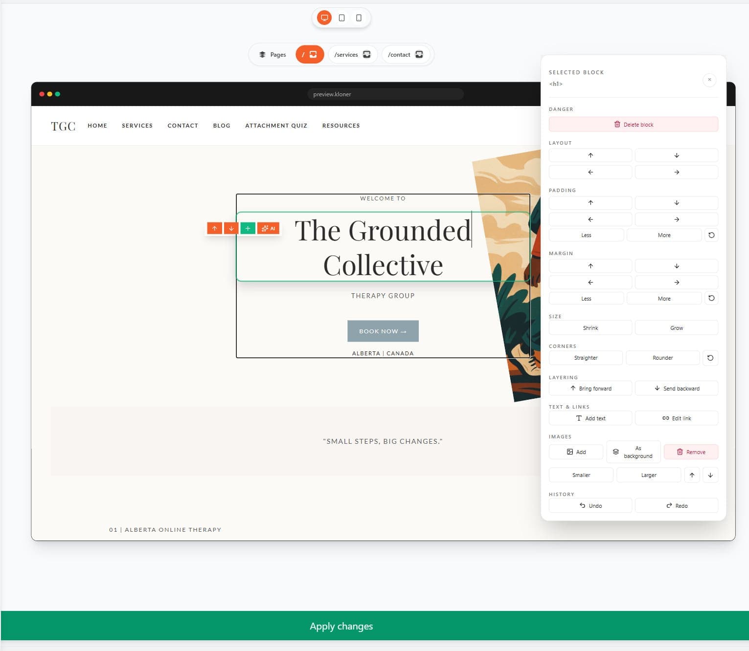 One-click deploy providers